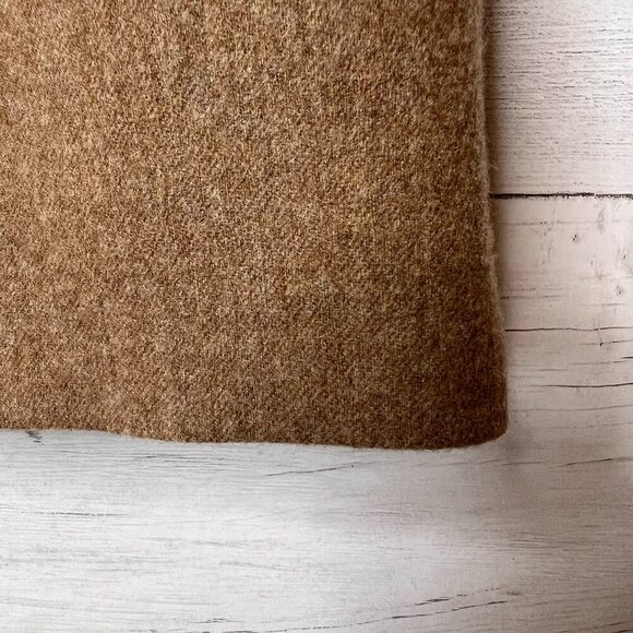 Vintage Pendleton Skirts Womens Size 10 Camel Brown 100% Virgin Wool Midi - Picture 5 of 14